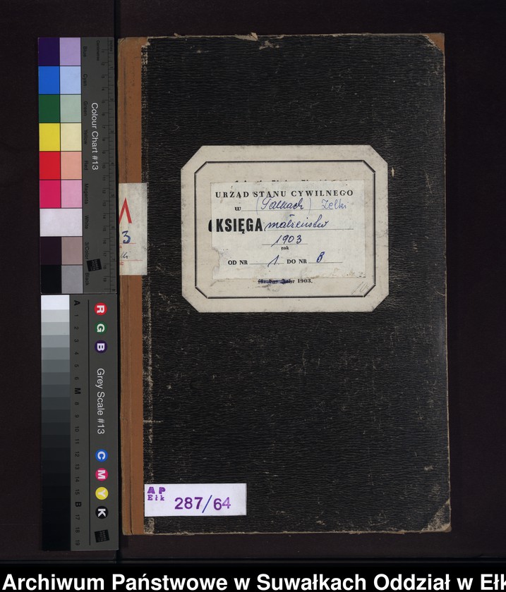 image.from.unit.number "Heiraths-Neben-Register des Preussischen Standes-Amtes Neuhoff Kreis Loetzen"