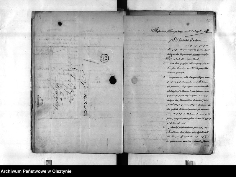 image.from.unit.number "Regierungs Sekretär Gloeckner [Ludwig] Am 1. Juli 1895 in den Ruhestand getreten"
