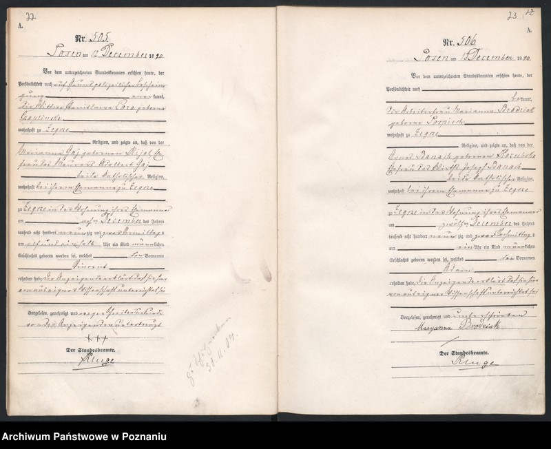 Obraz 15 z jednostki "Księga urodzeń t. II"