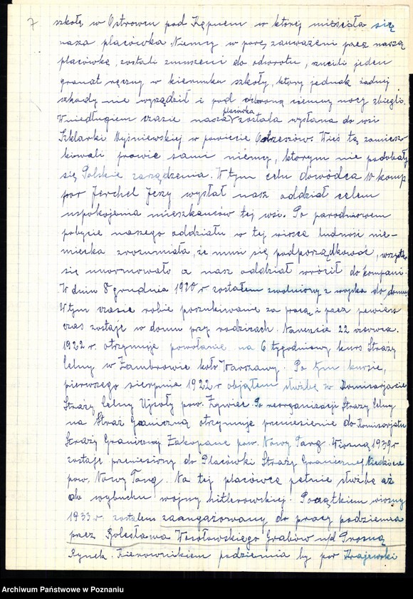 Obraz 19 z jednostki "Życiorysy powstańców wielkopolskich: F - tom l /Fajga Jan - Flieger Józef/."