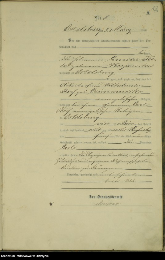 image.from.unit.number "Geburts-Haupt-Register Nr 1 - 86"