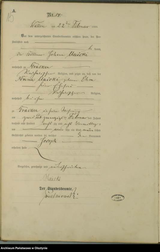 image.from.unit.number "Geburts-haupt-Register Nr 1 - 72"