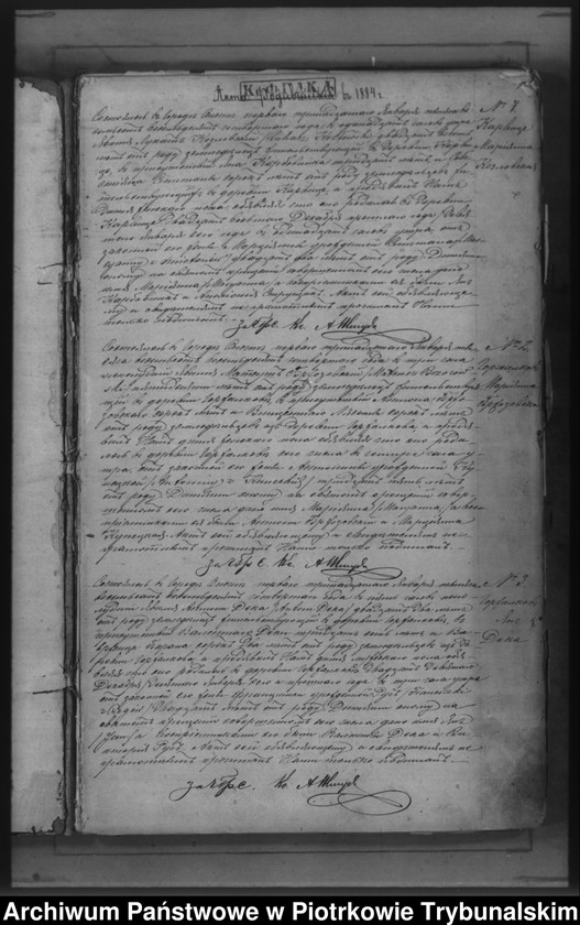 Obraz z jednostki "[Księga duplikat aktów urodzonych, zaślubionych i zmarłych]"