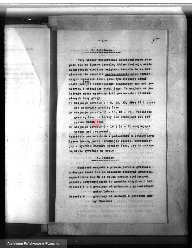 Obraz 7 z jednostki "Dodatkowy plan urządzania lasu dla lasu majątku Lubosz powiatu międzychodzkiego"