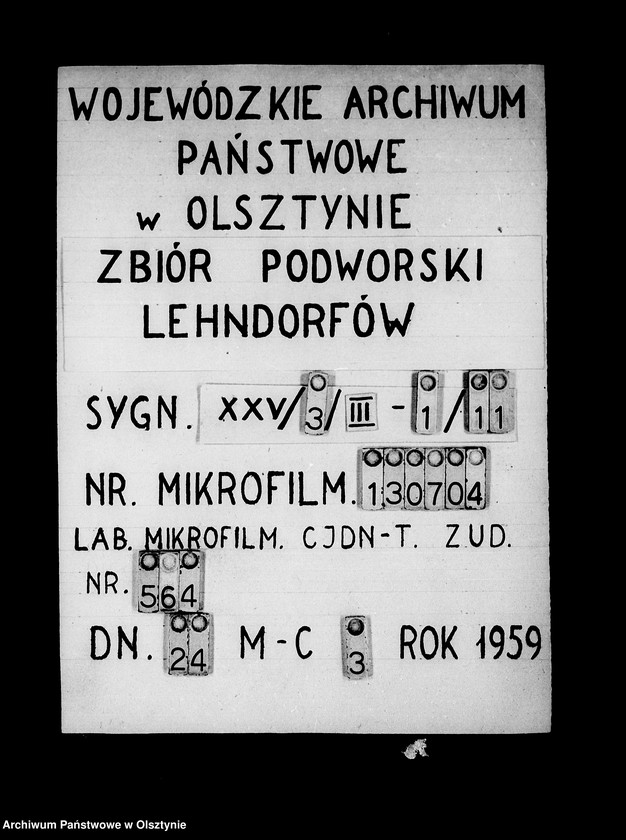 image.from.unit.number "/Geschäftsbriefe an den Kammerherrn Oberlandhofmeister Ahasver Heinrich Gf. Lehndorff/"