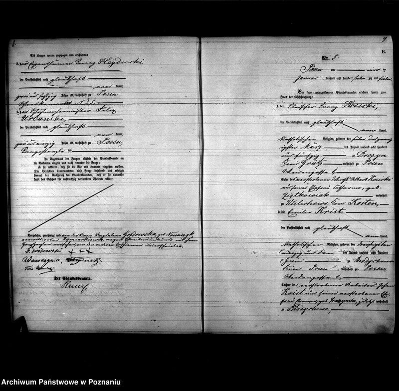 Obraz 7 z jednostki "Księga małżeństw"