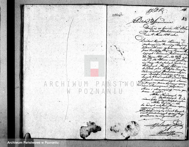 Obraz 14 z jednostki "Duplikat urodzonych, zaślubionych i zgonów"