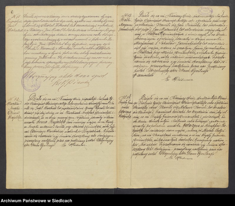 image.from.unit.number "Unikat aktów zmarłych z Parafii Nieciecz od 1919 roku do 1935 roku"