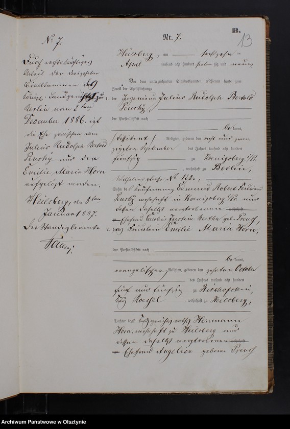 image.from.unit.number "Heiraths-Haupt-Register Nr 1 - 38"