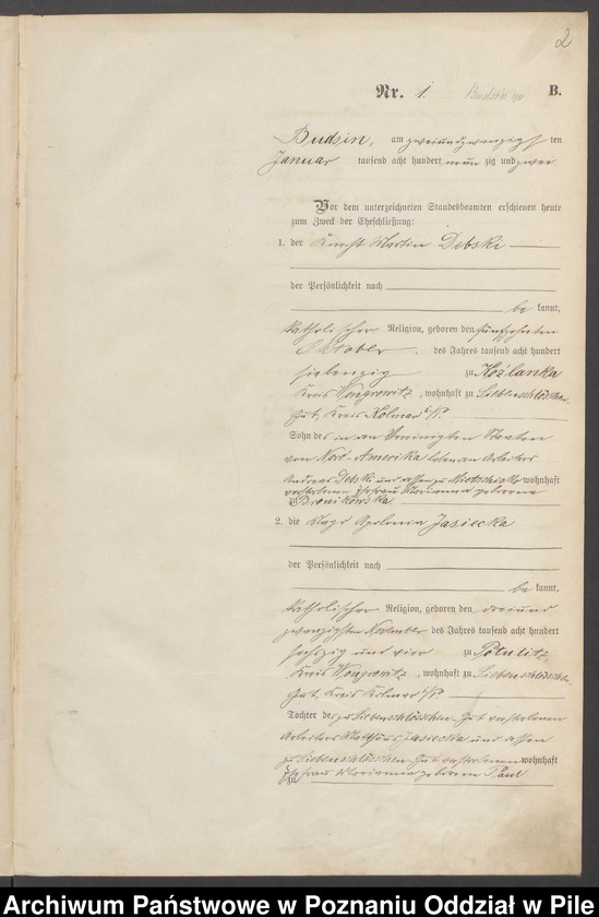 image.from.unit.number "Księga małżeństw"