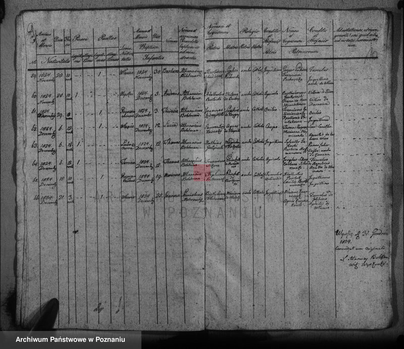 image.from.unit.number "Duplicat baptisatorum, copulatorum, mortuorum"