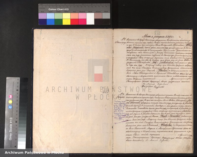 image.from.unit.number "Akta urodzeń, małżeństw i zgonów"