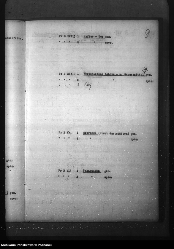 Obraz 13 z jednostki "Aktenplan der - Preisbildungsstelle"