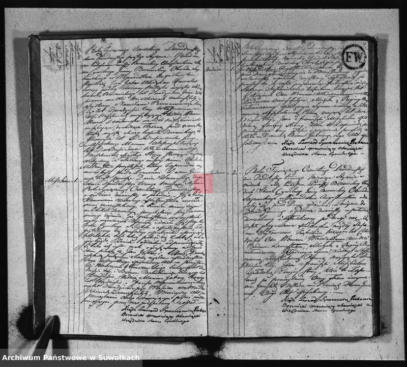 image.from.unit.number "Akta Zaślubionych Gminy Berznickiey od Dnia 1-o Stycznia 1820 Roku"
