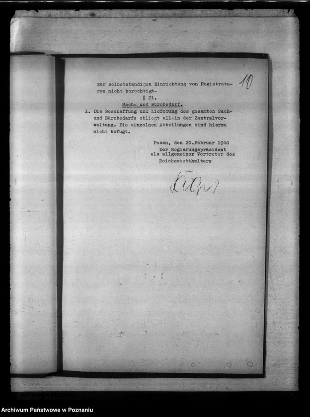 Obraz 14 z jednostki "Geschäftsverteilungsplan. Behördenbezeichnung."