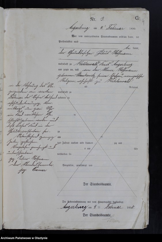 image.from.unit.number "Sterbe-Neben-Register Nr 1 - 20"