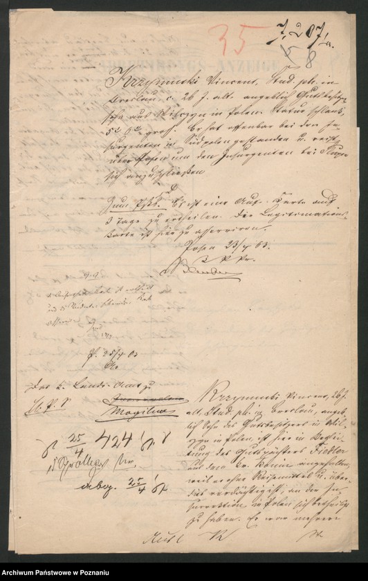 Obraz 11 z jednostki "A. betr. /Ausgewiesene Ausländer/"