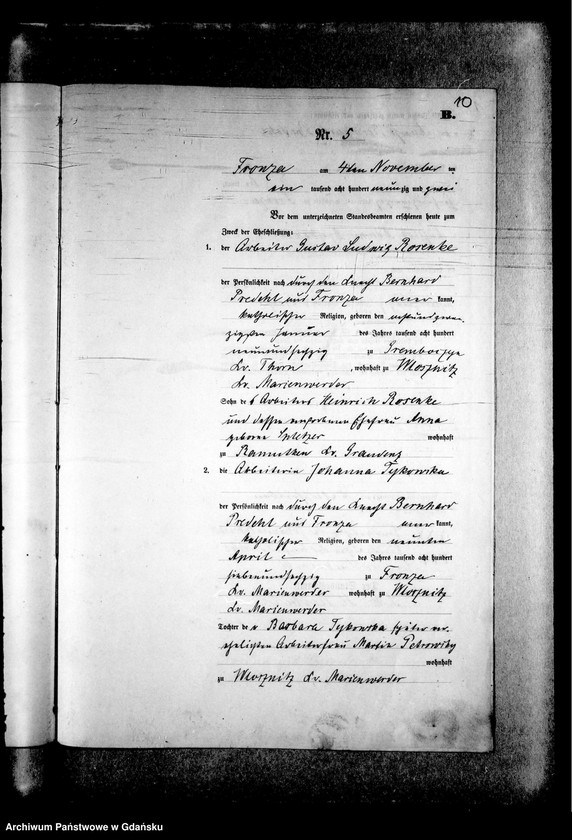 image.from.unit.number "Księga małżeństw"
