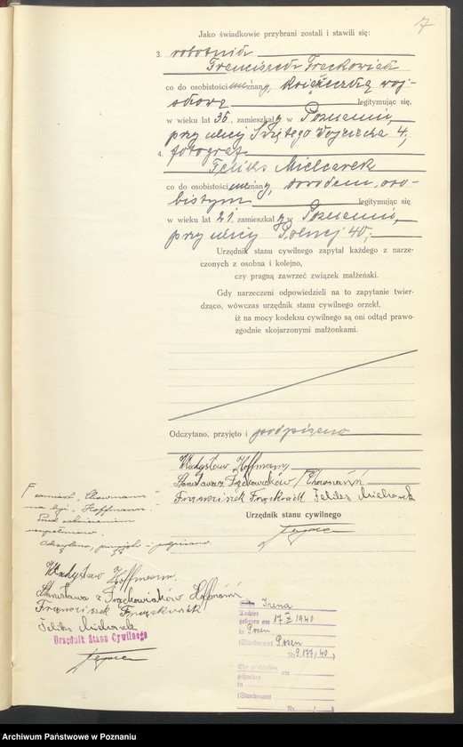 Obraz 9 z jednostki "Księga miejscowa małżeństw tom III [Rejestr główny małżeństw]"