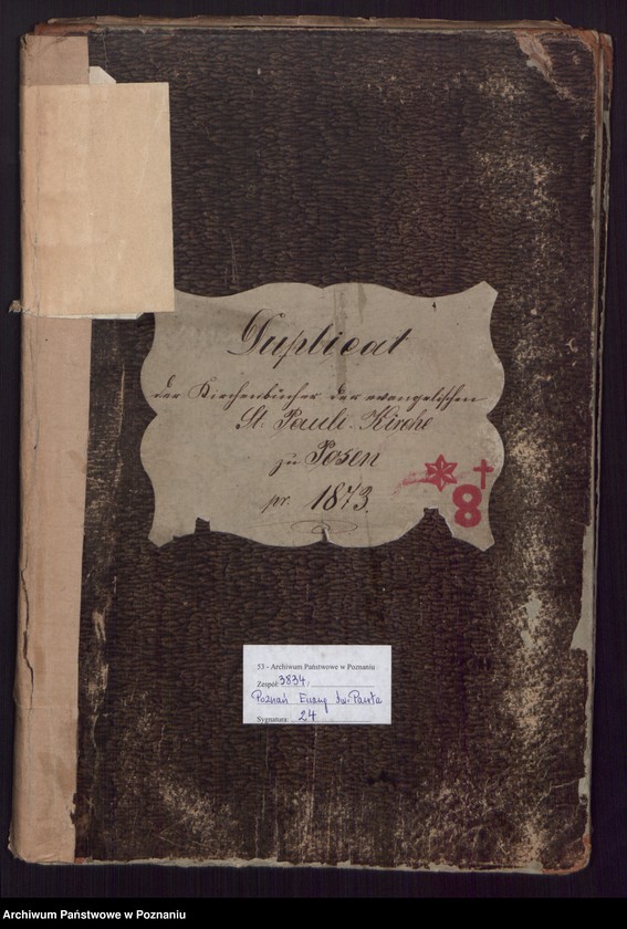 Obraz 2 z jednostki "[Akta urodzeń i chrztów, zgonów, ślubów]"