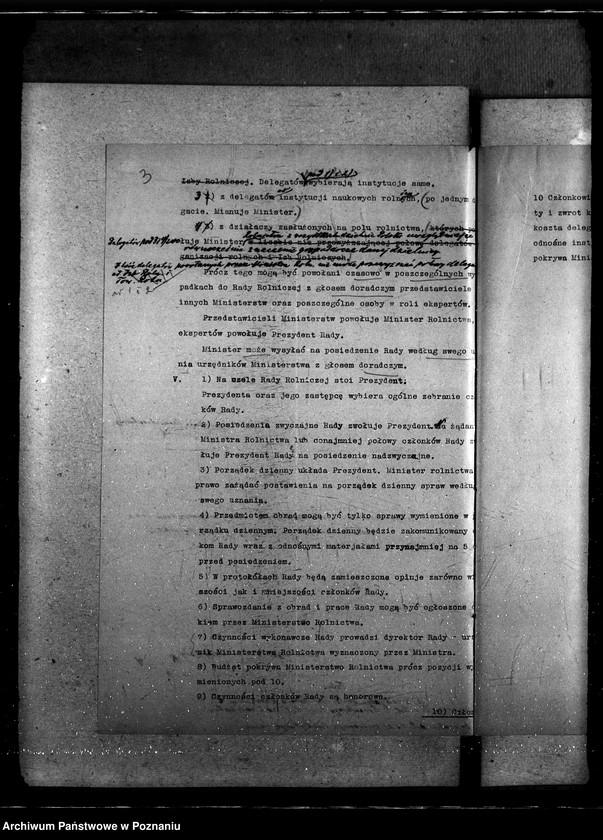 Obraz 7 z jednostki "Sprawy szczegółowo-administracyjne Państwowa Rada Rolnicza"