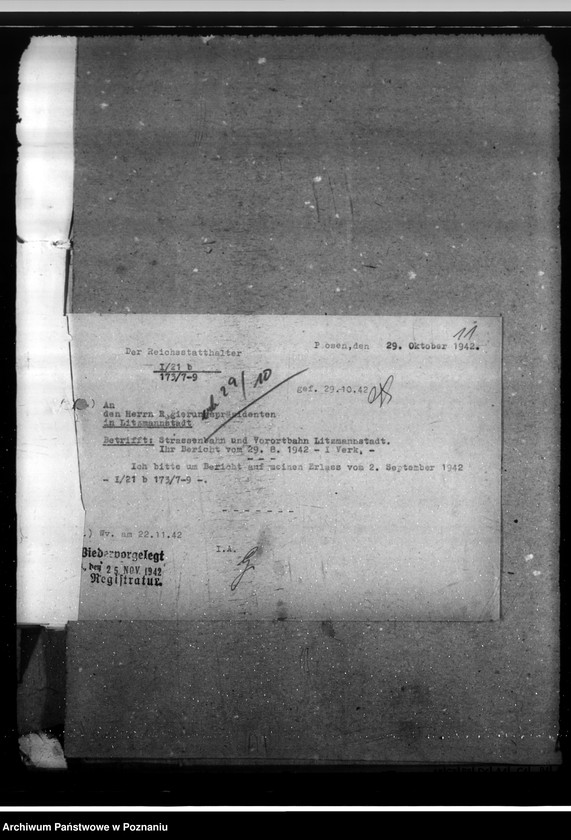 Obraz 15 z jednostki "Vororthahn und Strassenbahn - Litzmannstadt (Łódź)"