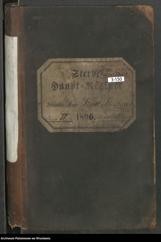 image.from.unit.number "Sterbe-Haupt-Register Breslau II 1896 Band 5"