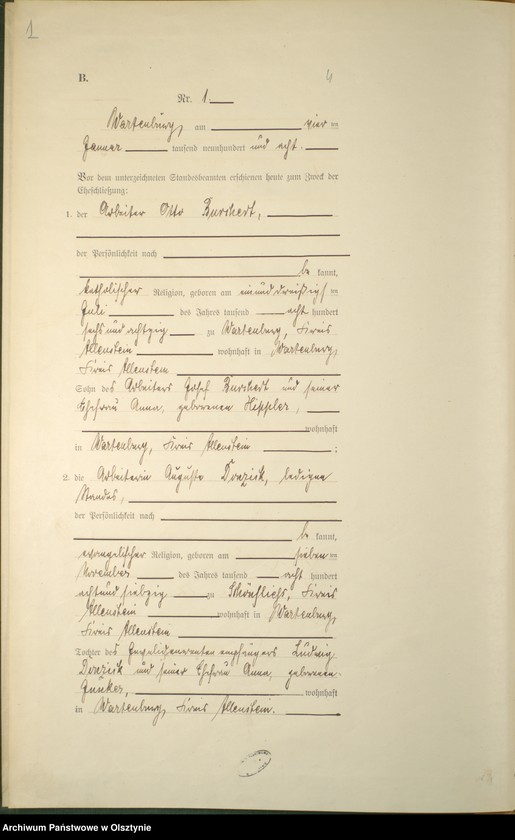 image.from.unit.number "Heirats-Haupt-Register Nr 1 - 35"