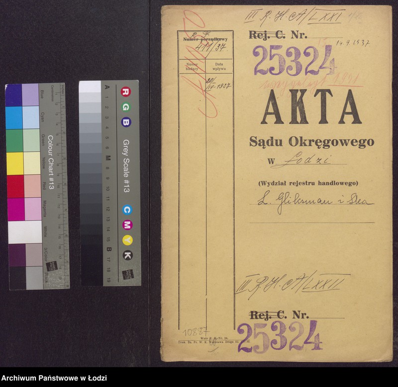 Obraz 2 z jednostki "Lajwe Zanwel Gliksman, Rajzla Gliksman, Lewi Zanwel Gliksman- sprzedaż przędzy"