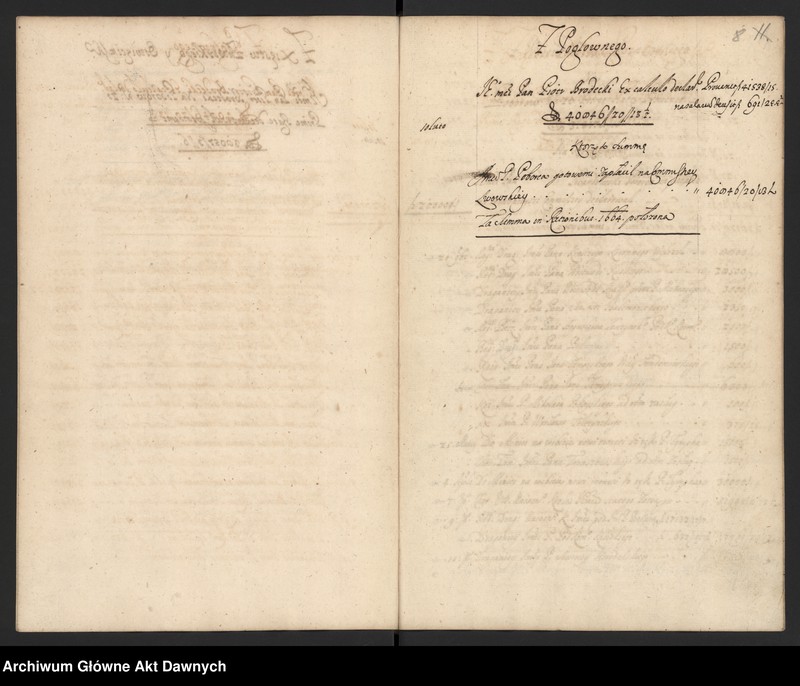 image.from.unit.number "Rozliczenie z podymnego, pogłównego i poboru z 1667 r."