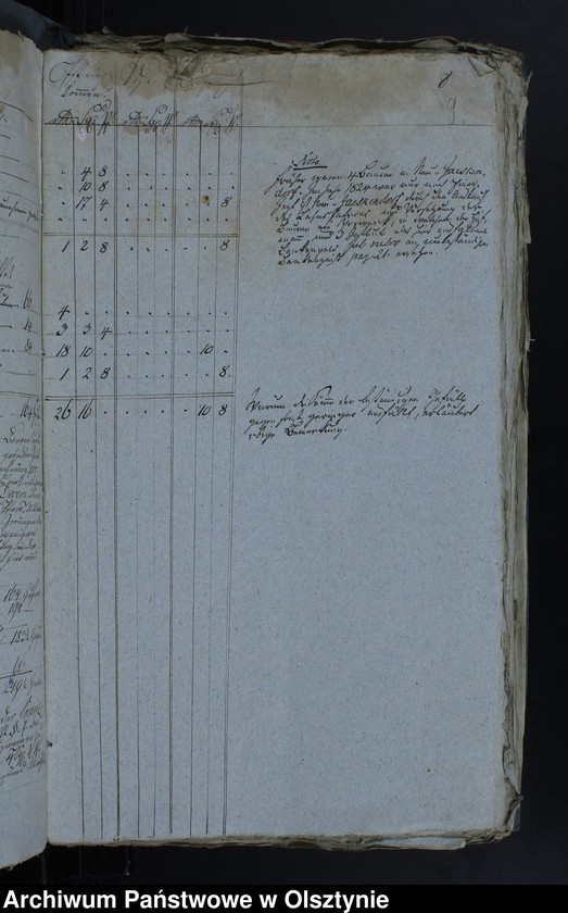 image.from.unit.number "Jahr Rechnung aller Einnahme und Ausgabe der Jäskendorffschen Kirche"