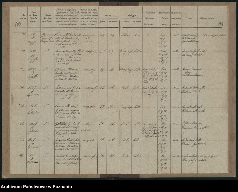 Obraz 8 z jednostki "Księga małżeństw"