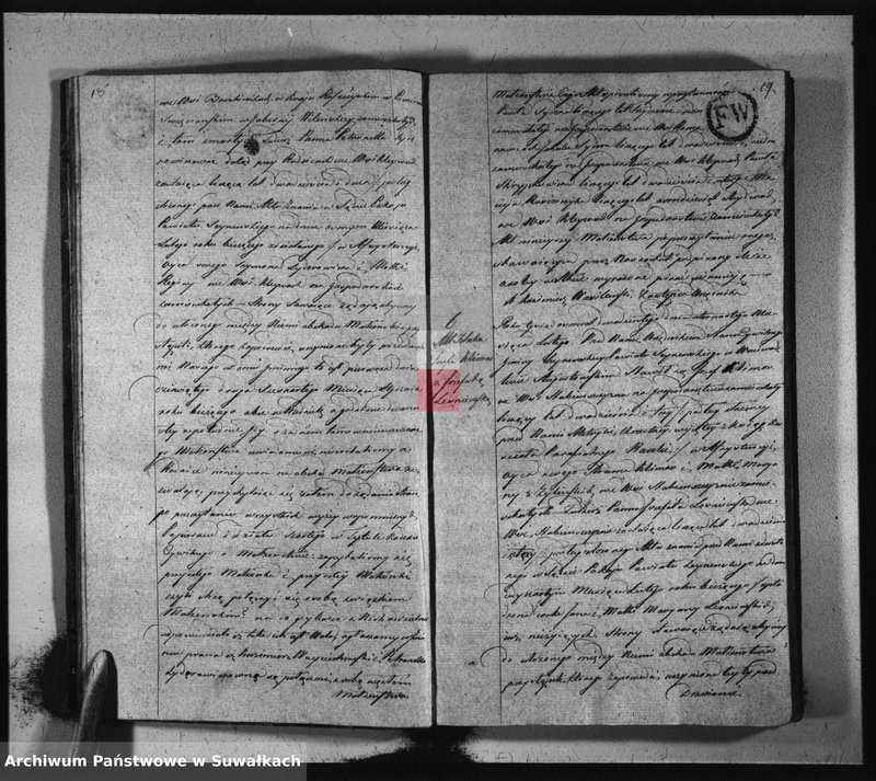 image.from.unit.number "Akta zaślubionych stanu cywilnego gminy seyneńskiey od 1-go stycznia 1820 roku."