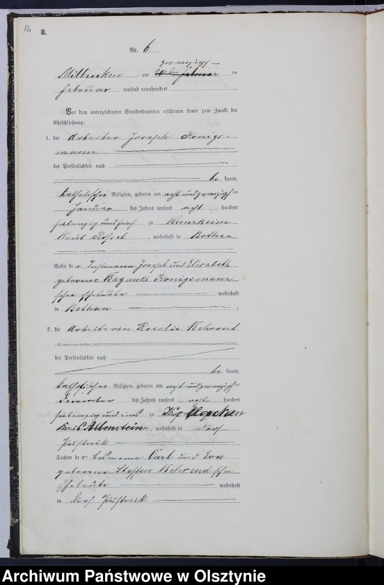 image.from.unit.number "Heiraths-Haupt-Register Nr 1 - 33"