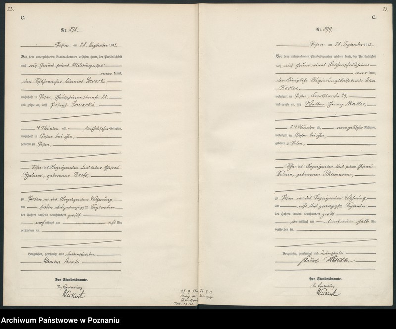 Obraz 14 z jednostki "Księga miejscowa zgonów tom III [Rejestr główny zgonów]"