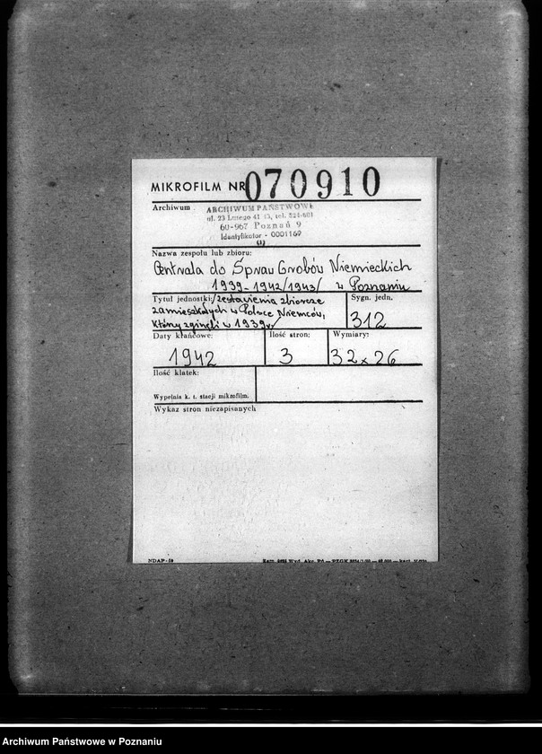 Obraz 2 z jednostki "Zestawienie zbiorcze zamieszkałych w Polsce Niemców, którzy zginęli w 1939 roku"