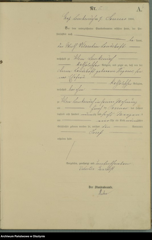 image.from.unit.number "Geburts-Haupt-Register Nr 1 - 121"