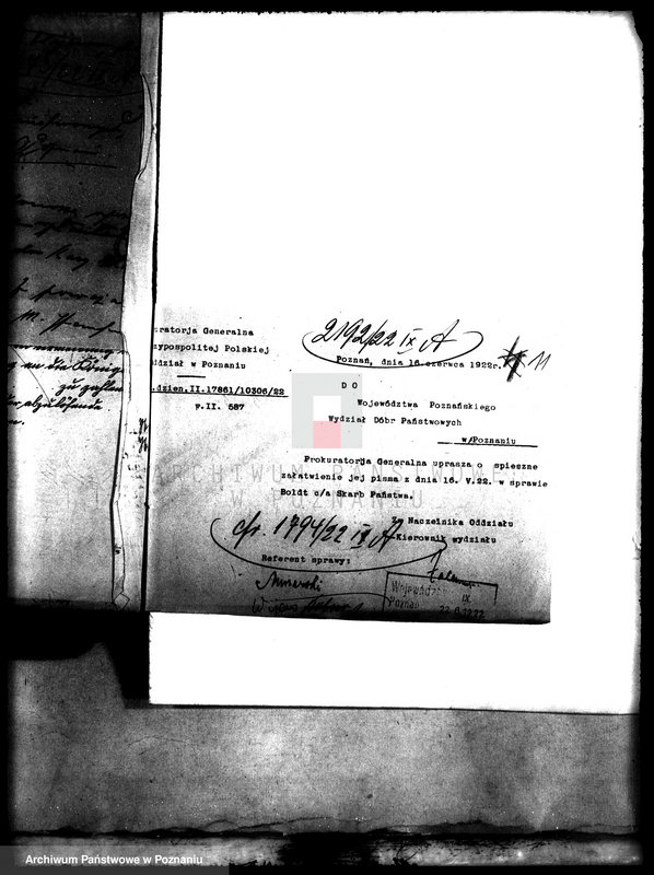 Obraz 15 z jednostki "Sprawy budowlane majętności Wijewo"