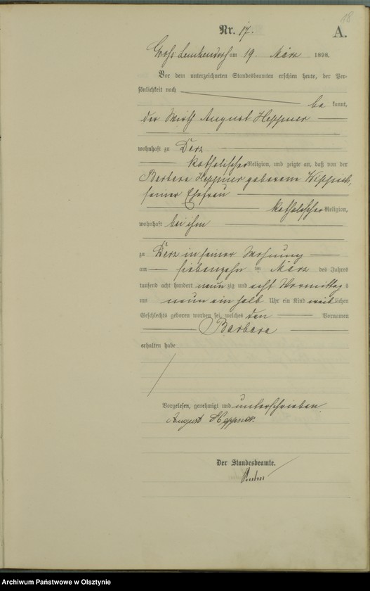 image.from.unit.number "Geburts-Haupt-Register Nr 1 - 119"