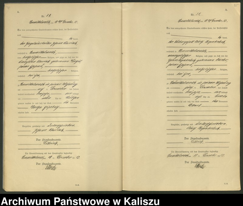 Obraz 20 z jednostki "[Księga urodzeń]"