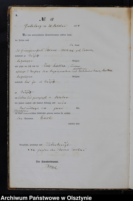 image.from.unit.number "Geburts-Haupt-Register Nr 1 - 45"