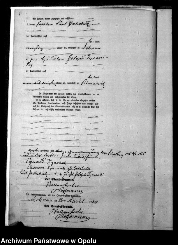 image.from.unit.number "Urząd Stanu Cywilnego Łany Księga małżeństw rok 1880-82"