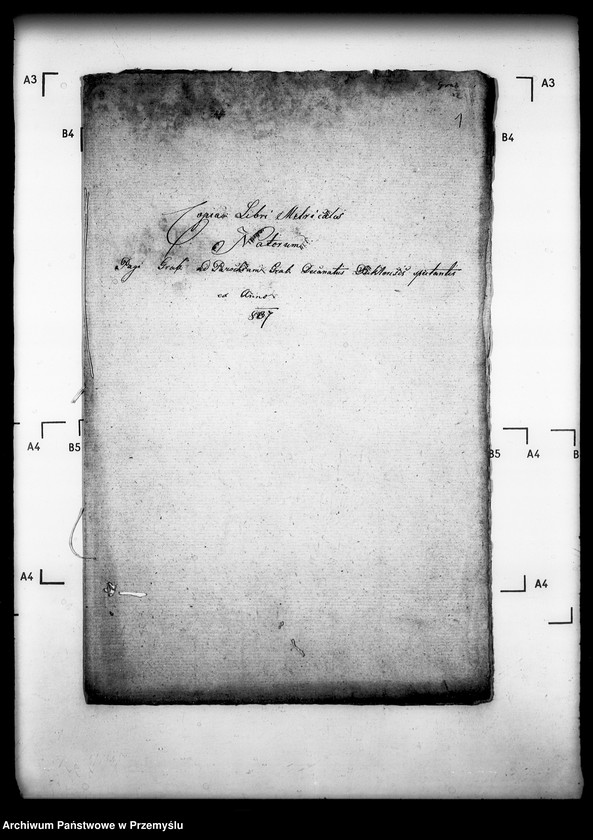 Obraz 5 z jednostki "[Kopie ksiąg metrykalnych parafii Grab z filiami Ożenna, Wyszowatka (dekanat Dukla)]"