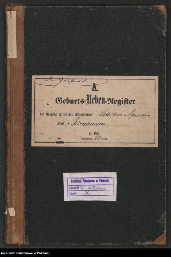 Obraz 2 z jednostki "Księga urodzeń"