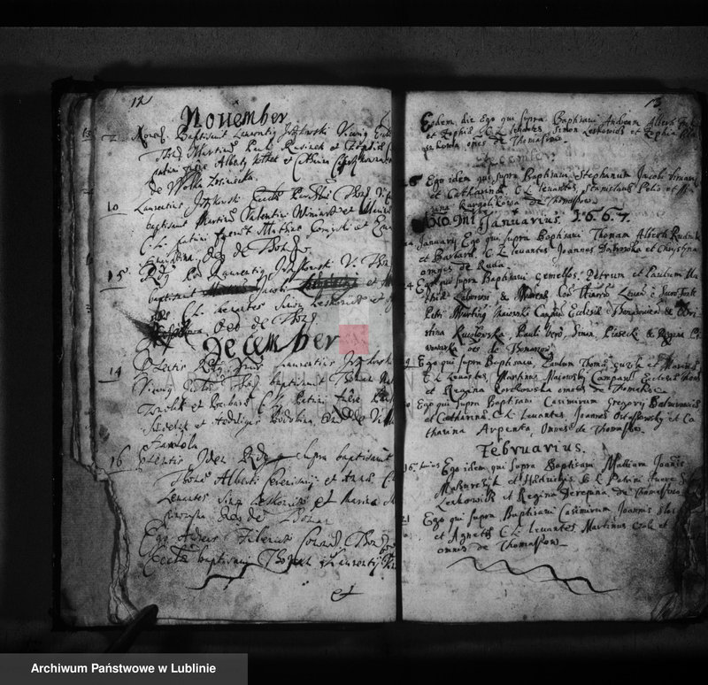 Obraz 9 z jednostki "Liber baptisatorum"