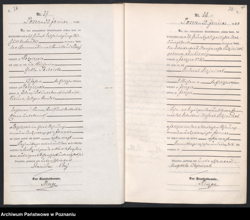 Obraz 17 z jednostki "Księga zgonów"