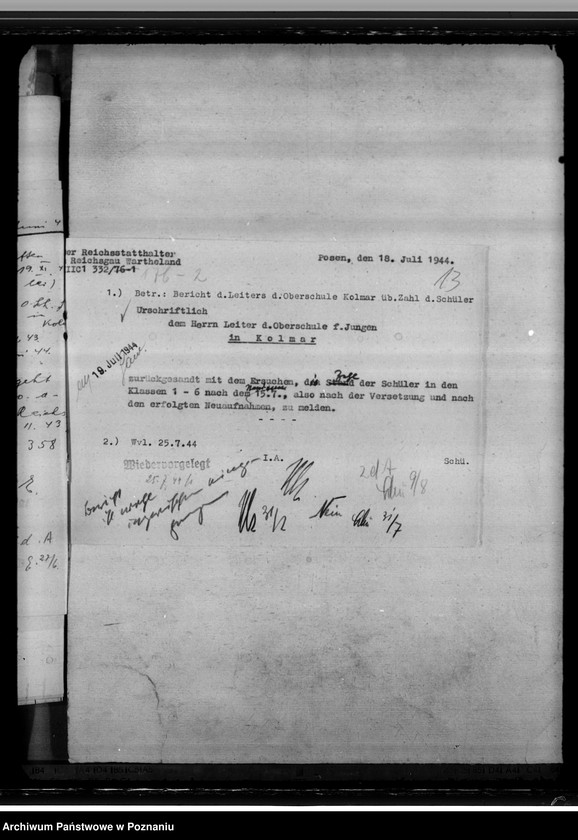 Obraz 17 z jednostki "Oberschule Kolmer (Chodzież)"