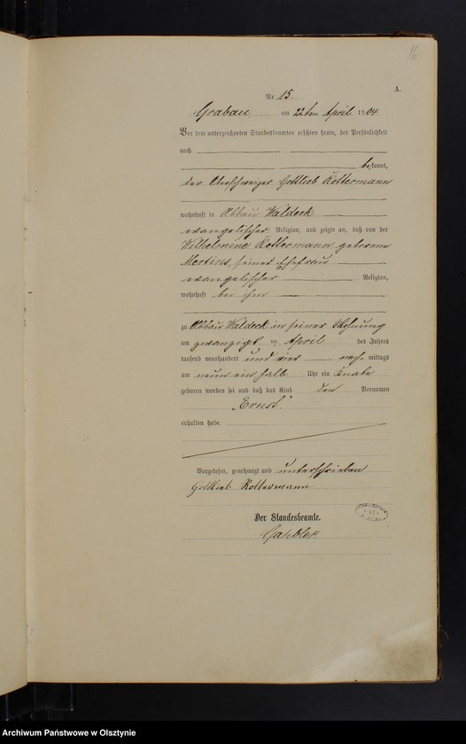 image.from.unit.number "Geburts-Haupt-Register Nr 1 -51,1 - 54, 1 - 43 , 1 - 49"