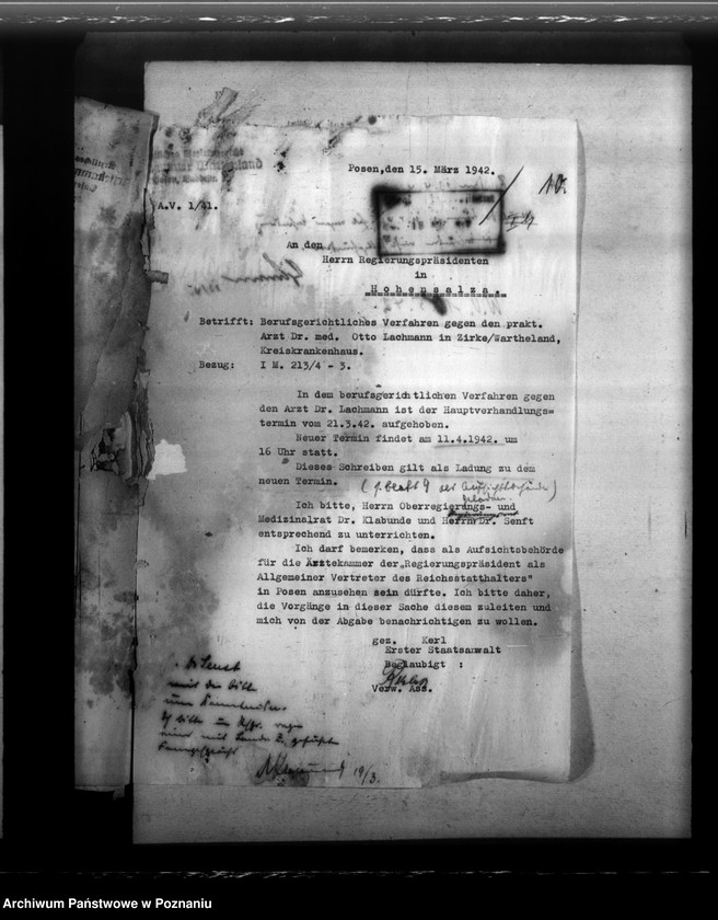 Obraz 16 z jednostki "Notdienstverpflichtung der Ärzte"