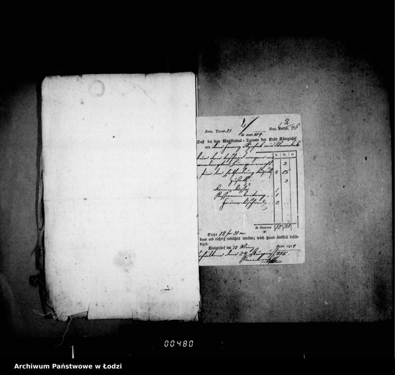 Obraz 7 z jednostki "Akta tyczące się dowodów spisowych"